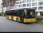 Postauto - MAN Lion`s City  AG 428668 in Brugg beim Bahnhof am 17.04.2023