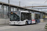 Mercedes Citaro der AVA, auf der Linie 603, wartet am 16.03.2026 an der Haltestelle beim Bahnhof Rothrist.