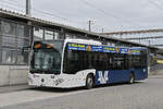 Mercedes Citaro der AVA, auf der Linie 603, wartet am 16.03.2026 an der Haltestelle beim Bahnhof Rothrist.