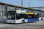 Mercedes Citaro der AVA, auf der Linie 603, wartet am 23.03.2026 an der Haltestelle beim Bahnhof Rothrist.