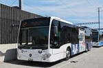 Mercedes Citaro der AVA, auf der Linie 612, wartet am 20.07.2026 an der Haltestelle beim Bahnhof Rothrist.