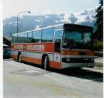 Aus dem Archiv: AFA Adelboden 16/BE 26'705 FBW/R&J Jahrgang 1980 am 14. April 1988 Frutigen, Marktplatz