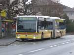 STI - Mercedes Citaro  Nr.136  BE  801136 unterwegs auf der Linie 21 in Hünibach am 01.12.2014