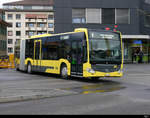 STI - Mercedes Citaro Nr.706 BE 818706 unterwegs vor dem Bahnhof in Thun am 04.01.2020