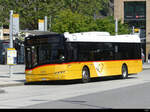 Postauto - Solaris Urbino  BE 610536 unterwegs in Interlaken am 14.05.2022