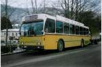 Aus dem Archiv: STI Thun Nr. 58/BE 413'458 Saurer/R&J SH am 15. Dezember 1997 Thun, Schifflndte