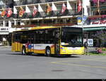 Grindelwald Bus - MAN Lion`s City  BE 261865 bei Busbahnhof neben dem WAB/ BOB Bahnhof in Grindelwald am 28.09.2023