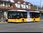 Postauto - Mercedes Citaro  BE 827645 beim Bhf.