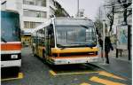 Aus dem Archiv: STI Thun Nr. 8/BE 26'034 Den Oudsten (ex TSG Blumenstein Nr. 8) am 14. Dezember 1999 Thun, Bahnhof