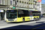 STI - MAN Lion`s City  Nr.602  BE  865602 unterwegs auf der Linie 25 in Thun am 07.04.2025