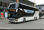 Intertours - Setra S 531 DT FR 300654 unterwegs als Bahnersatz für die ZB in Interlaken am 01.11.2025