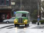 STI - (ex AvH Heimenschwand Nr. 5) Saurer L4C BE 26776 - Typ CT1D - 6 Zylinder - Baujahr 1950 - 110 PS - 30 Sitzpltze - Spezielles Automatisches Schiebdach - Unterwegs in der Stadt Thun am 21.03.2010