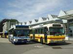 Ruklic, Schaffhausen - SH 17'473 - NAW/Hess (ex ZVB Zug Nr. 103 + 93) + STI Thun - Nr. 52/BE 396'552 - Saurer/R&J SH am 24. Juni 2012 in Thun, Garage