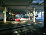 tpf - Mercedes Citaro Nr.162  FR 300244 bei den Bushaltestellen neben dem Bahnhof in Bulle am 07.12.2017