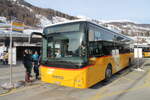Postauto/Regie Scuol, ex Regie Chur GR 179 713/PAG-ID: 11282 (Iveco Irisbus Crossway 12LE) am 21.1.2024 beim Bhf.