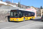 Postauto/Regie Scuol GR 86362/PAG-ID: 12377 (Mercedes Citaro C2 O530LEÜ Hybrid) am 8.2.2026 in Scuol, Posta
