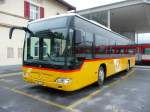 Postauto - Mercedes Citaro  GR 95248 beim Bahnhof Disentis am 17.09.2010