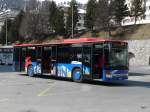 Engadin Bus - Setra S 415 NF  GR 100104 beim Bahnhof in St.Moritz am 25.03.2012