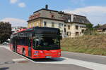 Ein MAN von Südbadenbus beim Bhf. Stein am Rhein am 07.08.2018.