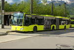 LIEMOBIL - Mercedes Citaro Nr.594 FL 40236 unterwegs auf der Linie 11 in Sargans am 30.04.2026