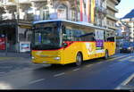 Postauto - Iveco Irisbus Crossway VS 445904 unterwegs in Brig am 29.12.2025