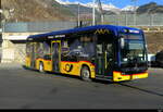 Ortsbus Brig / Postauto - Mercedes e Citaro  VS  581435 unterwegs in Brig am 29.12.2025