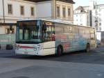 Bus Sierrois - Irisbus  VS 343857 unterwegs in der Stadt Sierrre am 18.03.2011