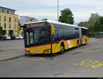 Postauto - Solaris  BE  425040 in Lyss unterwegs auf der Linie 74 nach Biel am 13.05.2020