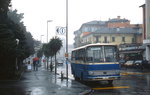 Setra S 80 E im März 1993 in Locarno