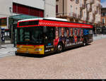 Postauto - Mercedes Citaro TI 228018 unterwegs in der Stadt Bellinzona am 17.07.2020
