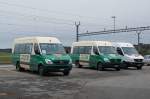 MBC/SAPJV Schülerverkehr: In der näheren Umgebung von Morges werden die Schüler mit Mercedes-Kleinbussen von MCB/BAM transportiert.