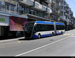 VMCV - VanHool Trolleybus Nr.807 unterwegs in Montreux am 2020.05.04