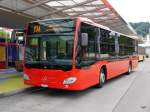 Zimmerberg Bus - Mercedes Citaro  Nr.??  ZH 718226 unterwegs auf der Linie 134 bei den Haltestellen vor dem Bahnhof in Horgen am 26.07.2015