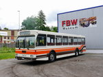 Extrafahrt mit Oldtimer FBW  BE 399675 von Burgdorf nach Wetzikon vor dem FBW Museum in Wetzikon am 05.06.2016