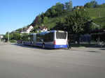 VZO-Mercedes Citaro Nr.127 an der Haltestelle Feldbach, Bahnhof am 10.6.16. Dieser Bus ist wie vier weitere neue Gelenkbusse seit November 2015 im Einsatz.