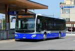VZO - Mercedes Citaro  Nr.46 bei den Haltestellen beim Bahnhof Wetzikon am 31.07.2026