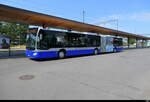 VZO - Mercedes Citaro  Nr.148 bei den Haltestellen beim Bahnhof Wetzikon am 31.07.2026