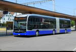 VZO - Mercedes e Citaro  Nr.2120 bei den Haltestellen beim Bahnhof Wetzikon am 31.07.2026
