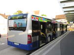 VZO – Mercedes Citaro Nr. 320 (120) steht an der Haltestelle am Bahnhof Bubikon am 5. August 2026. Dieser Facelift-Citaro ist nun bereits seit 16 Jahren bei den VZO im Einsatz und ist auch schon Kilometer-Million�r. Nun habe ich aber soeben ver ...