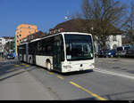 intertours - Mercedes Citaro Nr.481  FR 300481 unterwegs in Biel als Bahnersatz für die BLS zwischen Biel und Lyss am 19.03.2022