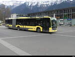 STI - Mercedes Citaro  Nr.161 in Interlaken als Bahnersatz für die BOB auf den Linien Interlaken - Grindelwald / Interlaken - Lauterbrunnen am 22.04.2023