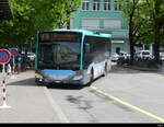 VB Biel - Mercedes Citaro Nr.196  BE 821196 unterwegs für die SBB im Bahnersatz zwischen Biel - Neuchâtel am 07.05.2023