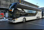 Intertours - Setra S 531 DT Nr.660 FR 300660 als Bahnersatz für die zb zwischen Interlaken Ost und Meiringen am 22.11.2025