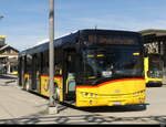 Postauto - Solaris Urbino  BL  205701 in Sissach im Bahnersatzverkehr am 06.04.2026