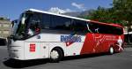 Bus der Schweizer Eishockey Nationalmannschaft, aufgenommen am 01.07.2013 in Interlaken.