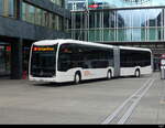 BBA - Mercedes e Citaro Nr.170  AG 374170 bei den Bushaltestellen vor dem Bhf. Aarau am 2024.04.01