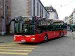 Südbadenbus - MAN Lion`s City  FR.JS 421 unterwegs in der Stadt Basel am 09.11.2013