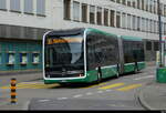 BVB - Mercedes e Citaro Nr.7109 unterwegs auf der Linie 36 in der Stadt Basel am 01.02.2026