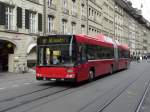 Bern mobil - Volvo 7700  Nr.803 BE 612803 unterwegs auf der Linie 19 in der Stadt Bern am 01.03.2014
