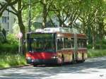 Bern Mobil - Trolleybus Nr.14 unterwegs auf der Linie 20 in Bern am 06.06.2015